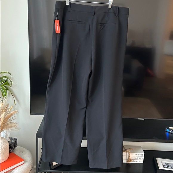Joe Fresh Plus Black Pleated Trouser Pants Women’s Size 16W New with Tags - Picture 16 of 16